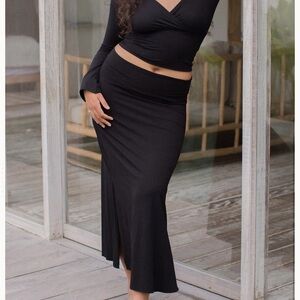 Indigo Luna Agni Skirt Black s/m